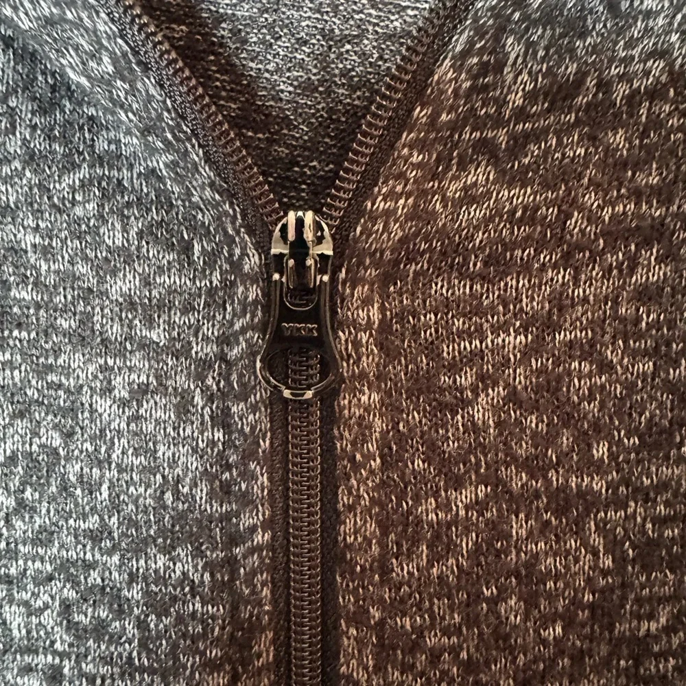 J.Crew Marled Gray Zip-Up Hoodie S